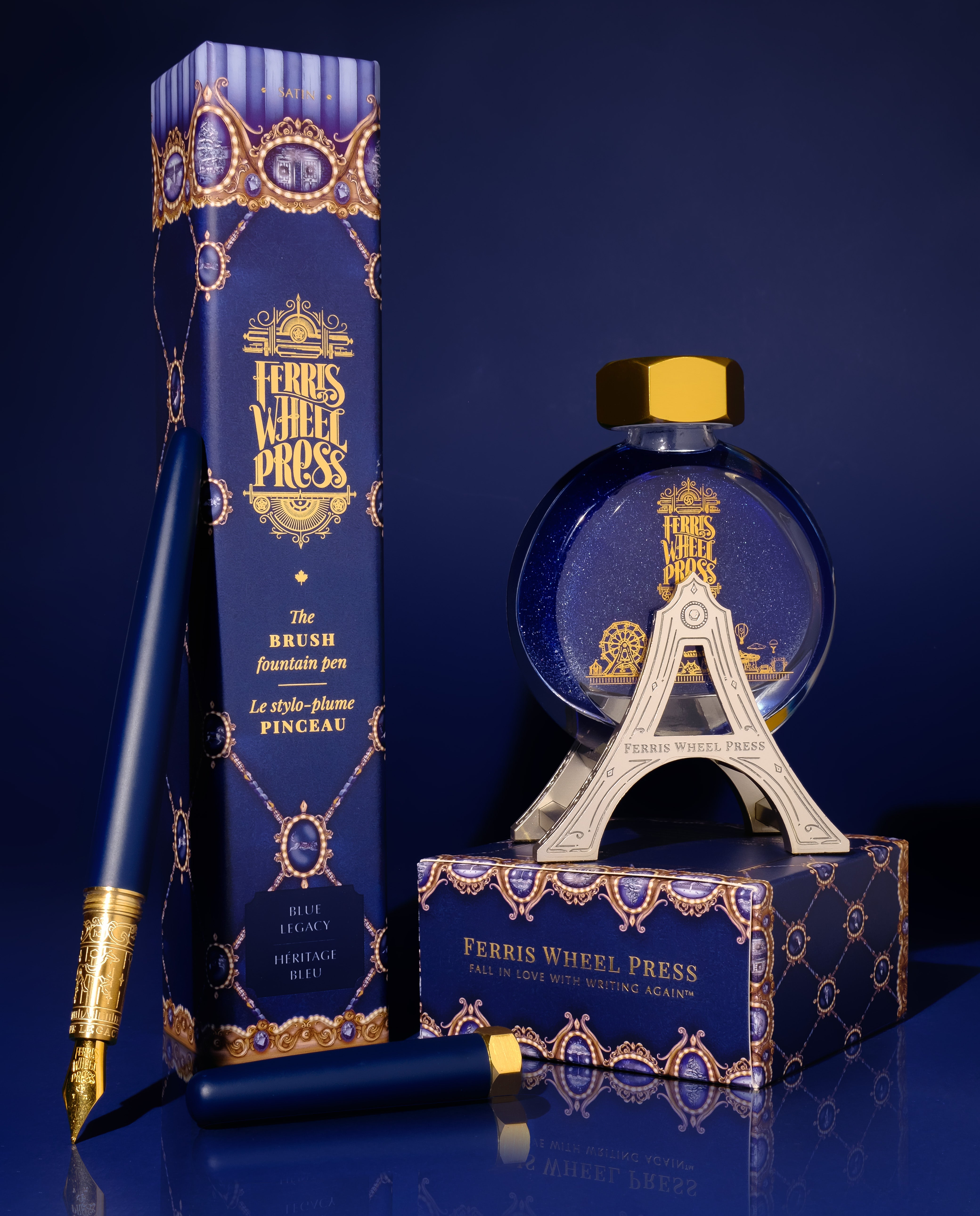 Limited Edition 2023 | The Blue Legacy 38ml Ink Carriage