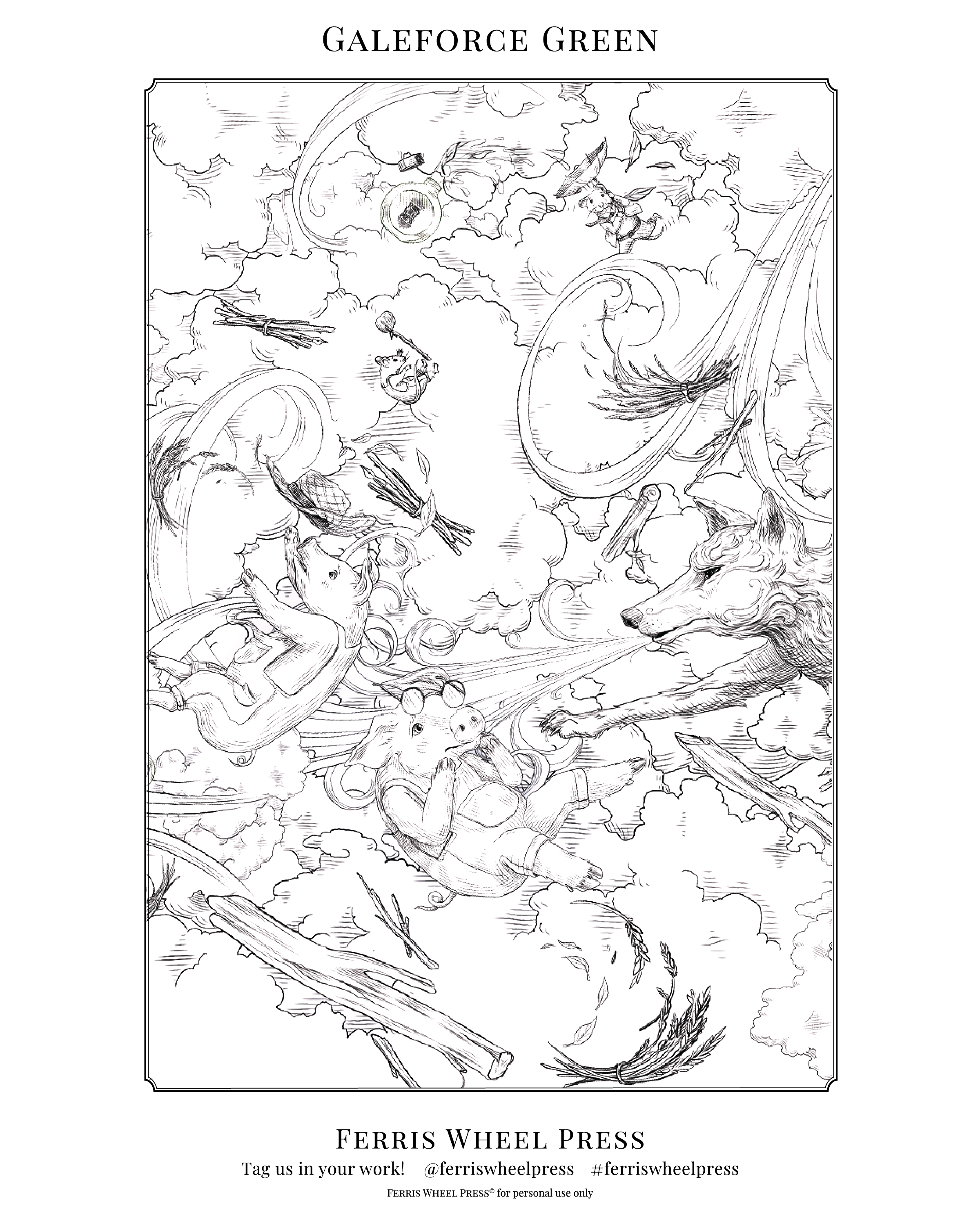 Digital Download - Galeforce Green