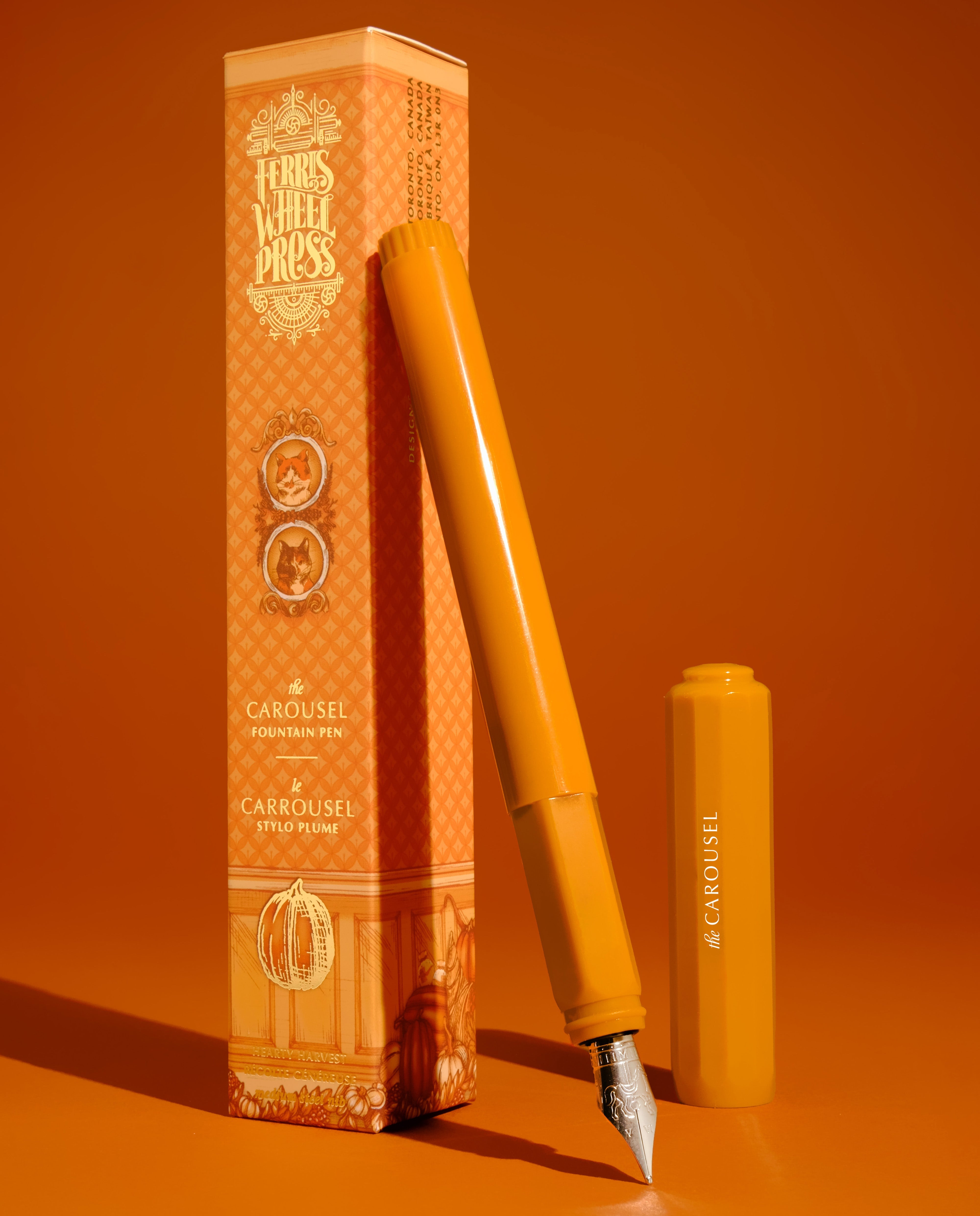 The Carousel Fountain Pen - Hearty Harvest