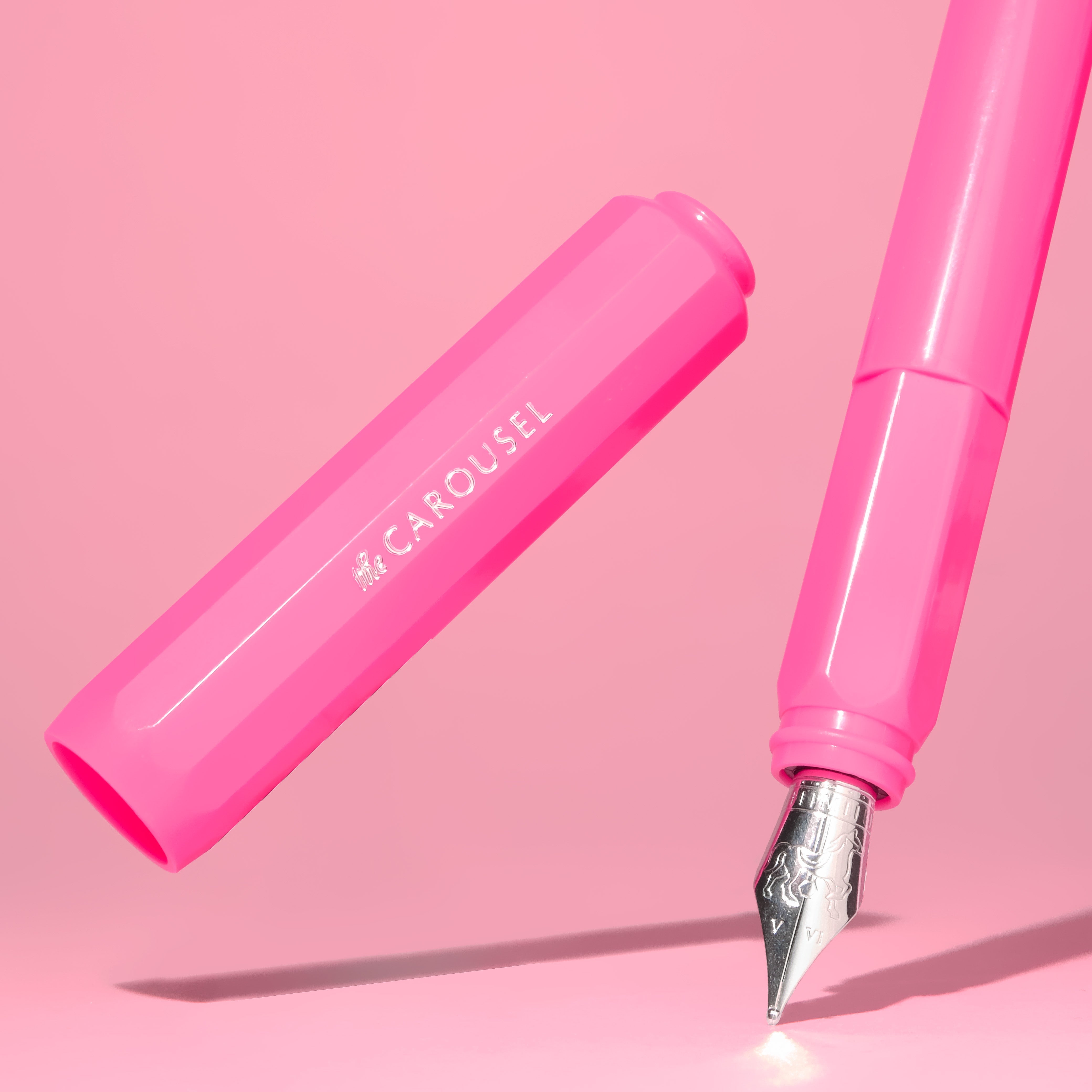 The Carousel Fountain Pen - Malibu Blush