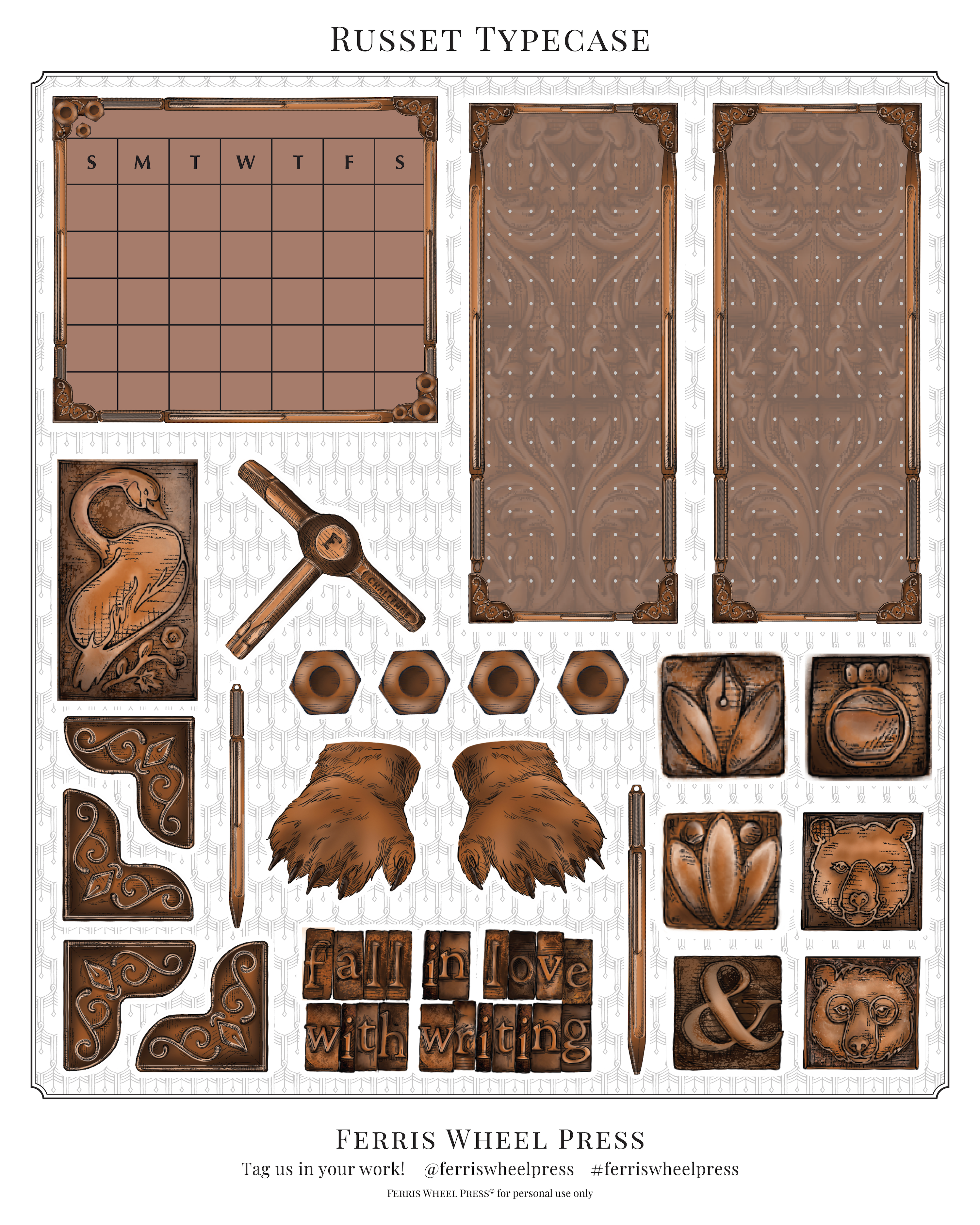 Digital Download - Russet Typecase