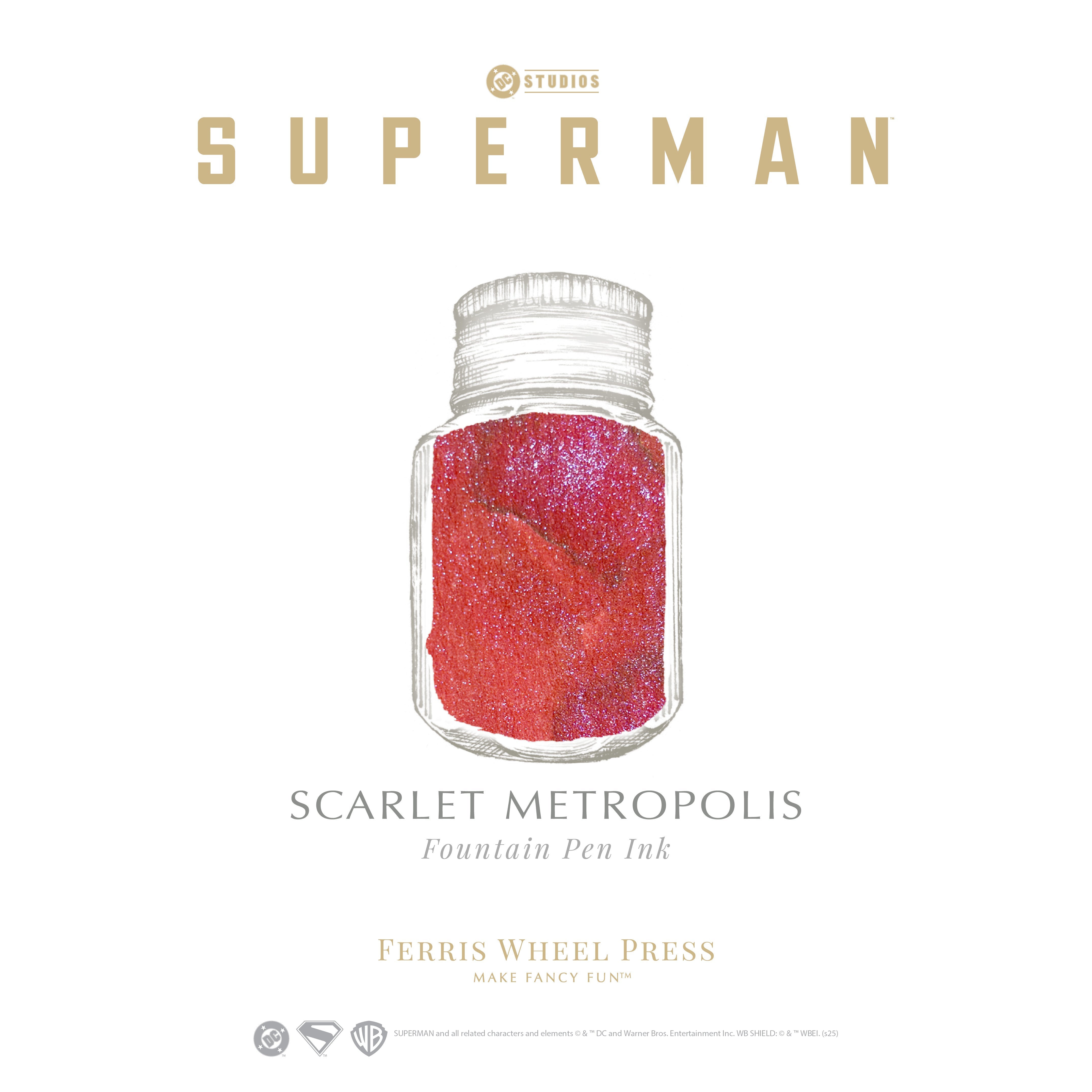 Warner Bros. | Superman | Scarlet Metropolis 28ml Ink