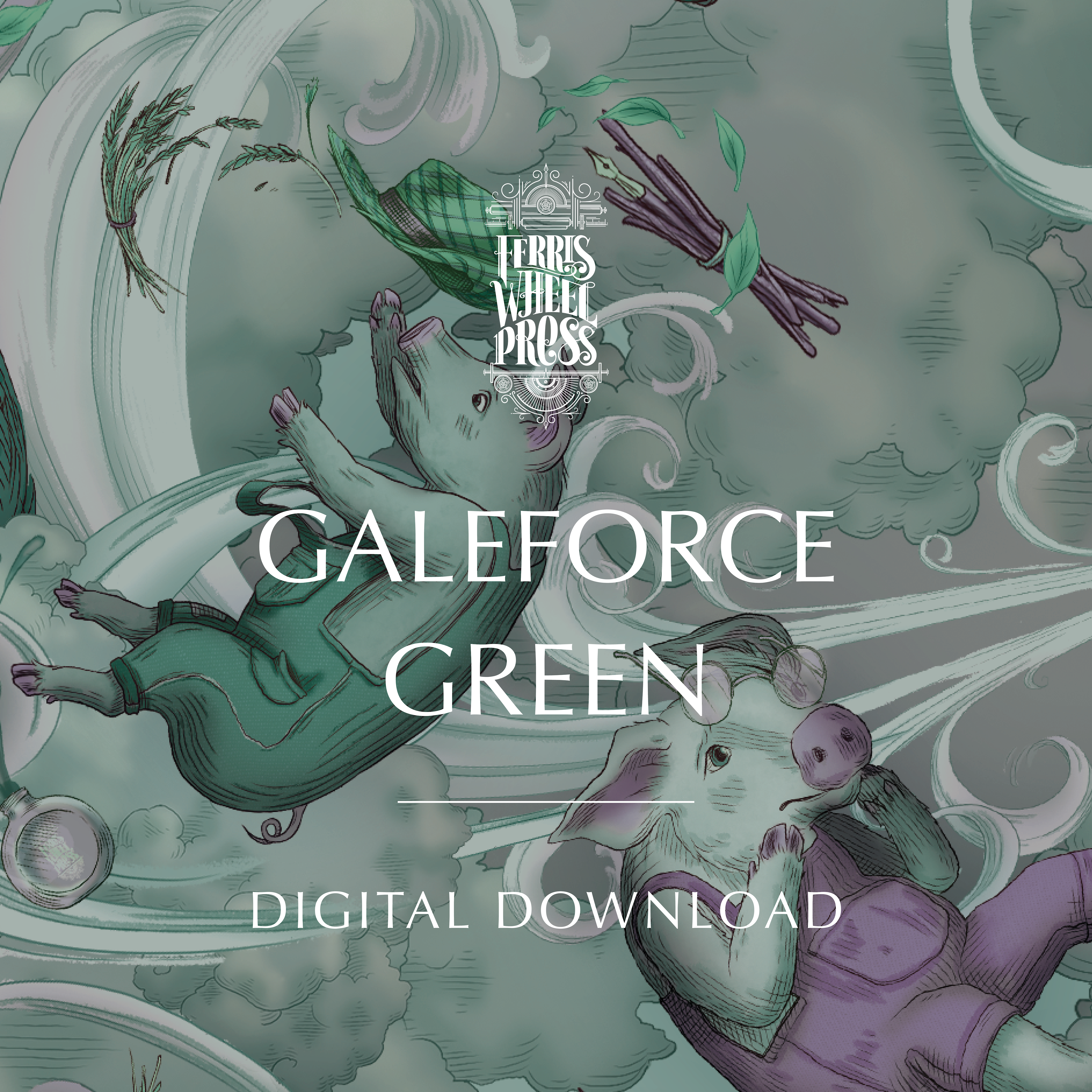Digital Download - Galeforce Green