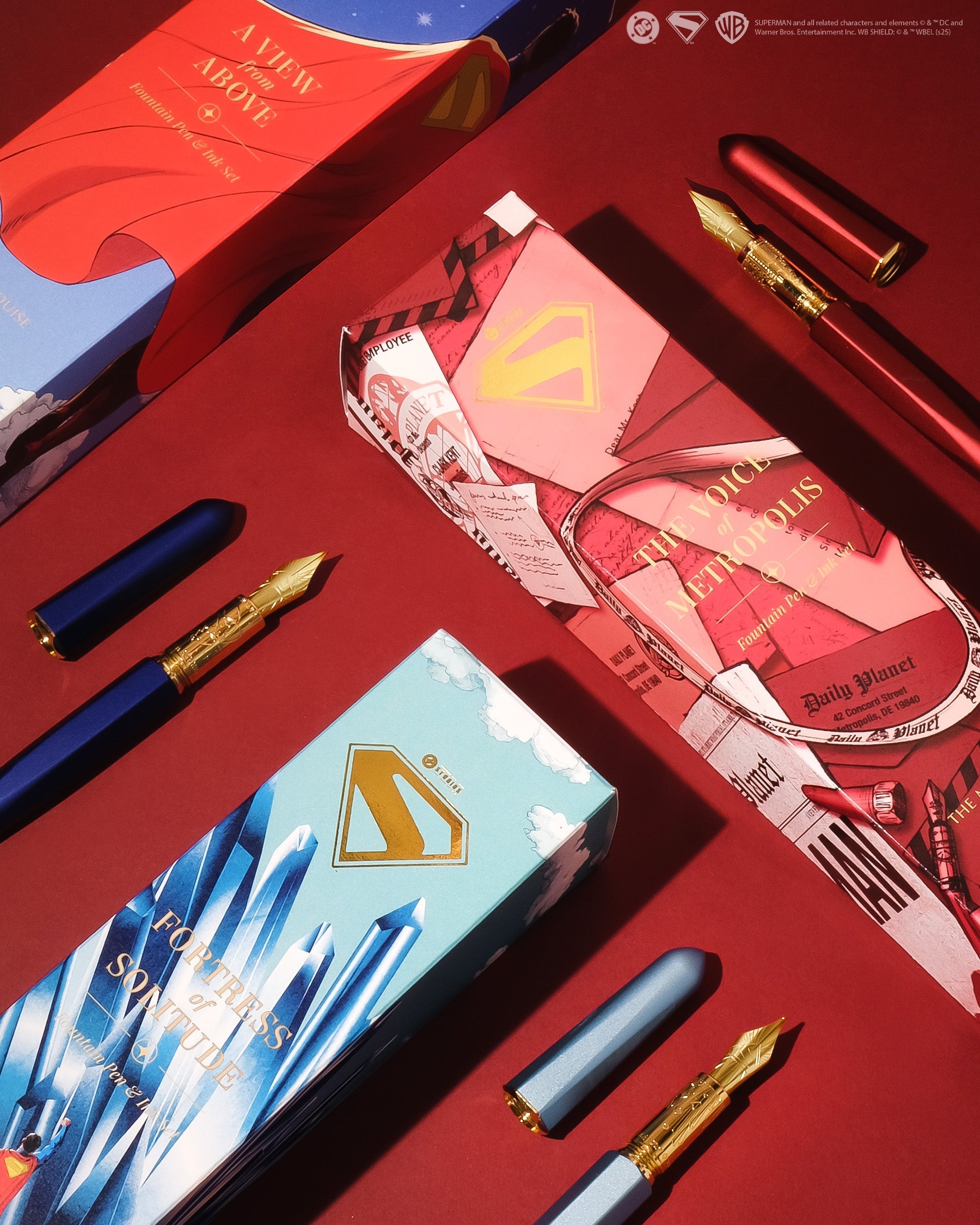 Warner Bros. | Superman | Pen and Ink Set | A View from Above