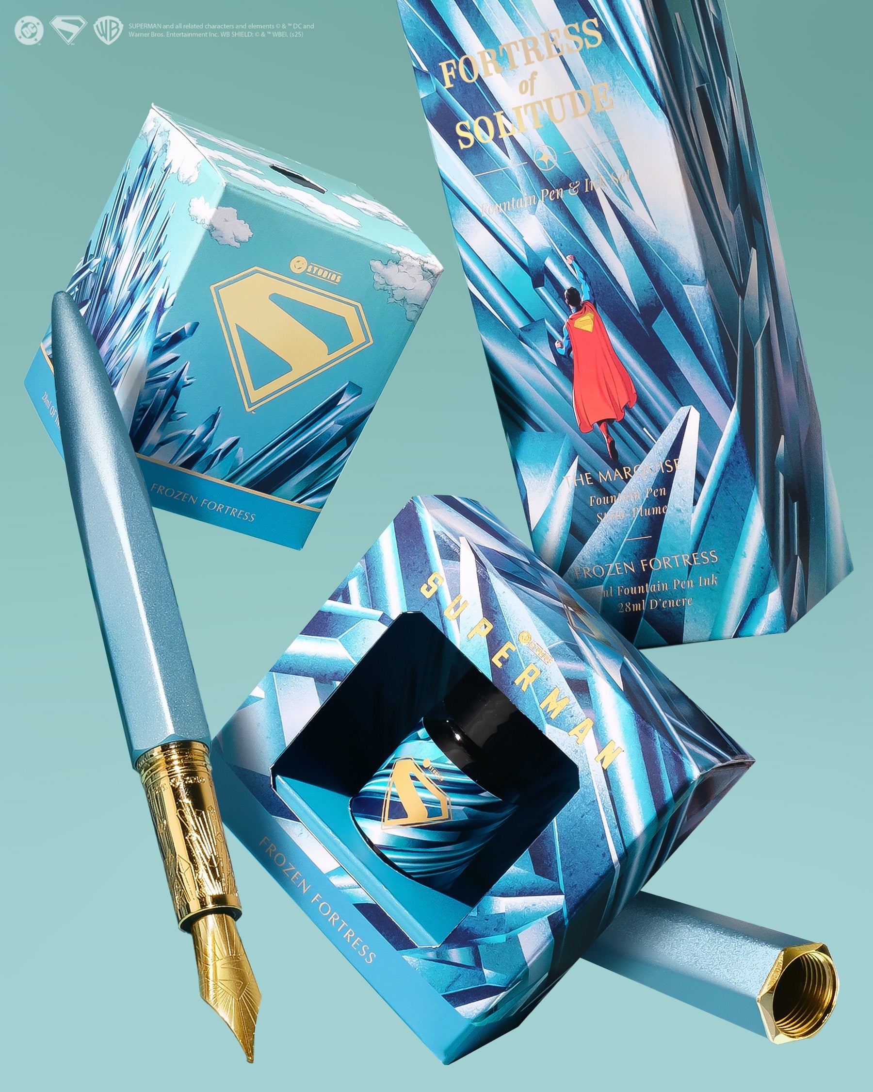 Warner Bros. | Superman | Pen and Ink Set | Fortress of Solitude