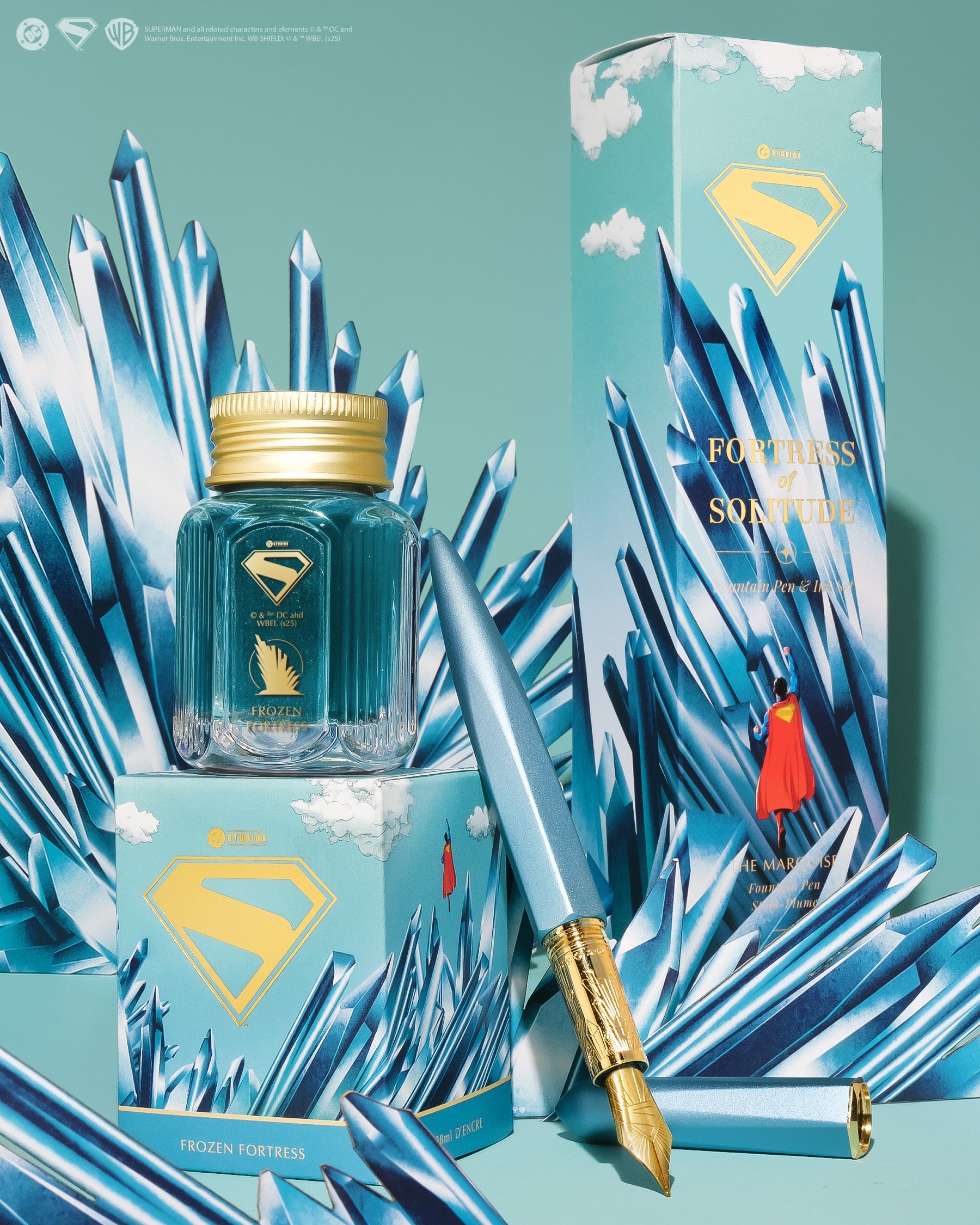 Warner Bros. | Superman | Pen and Ink Set | Fortress of Solitude