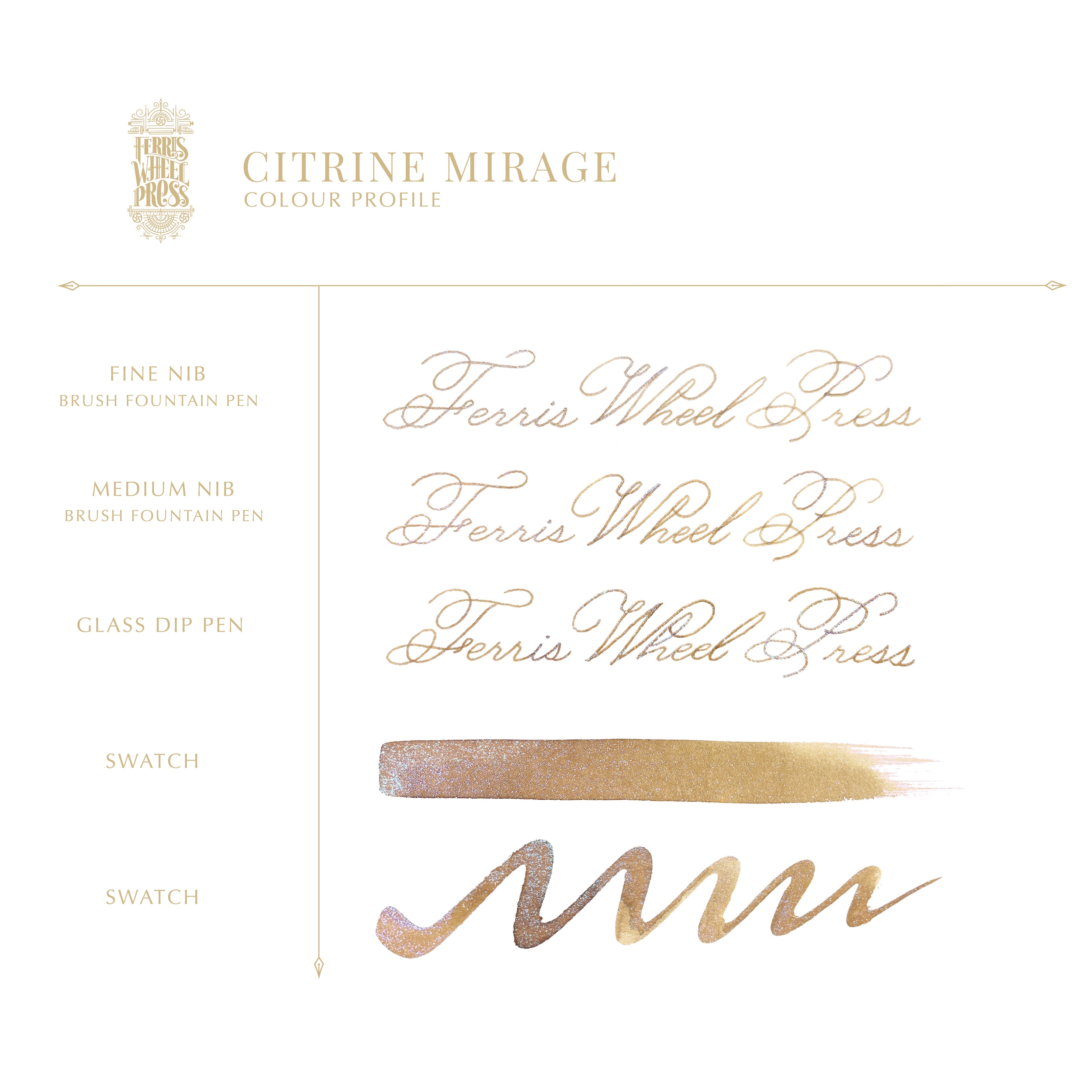 FerriTales | Bestiary Series | Citrine Mirage 85ml Ink