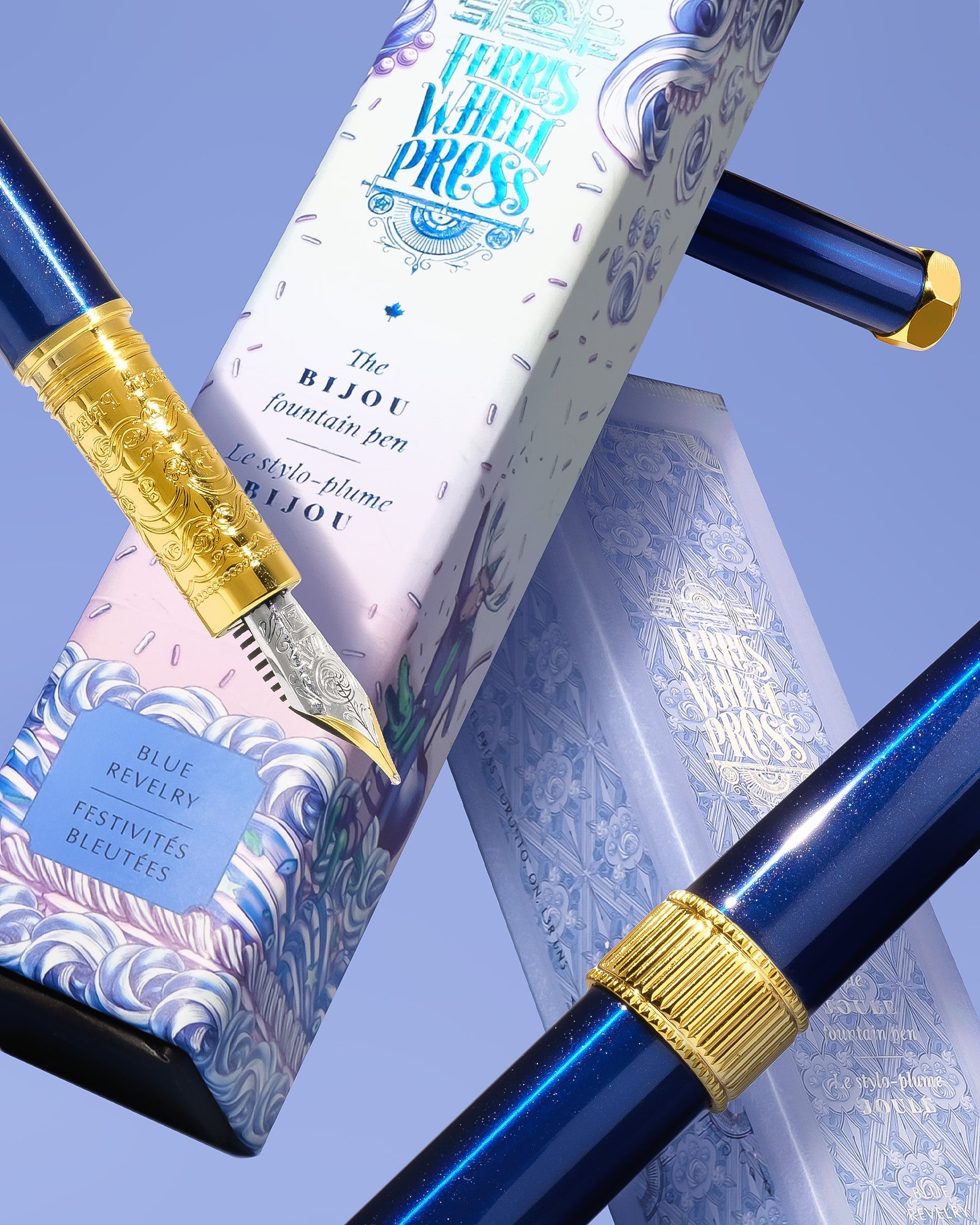 Limited Edition 2025 | The Bijou Fountain Pen - Blue Revelry