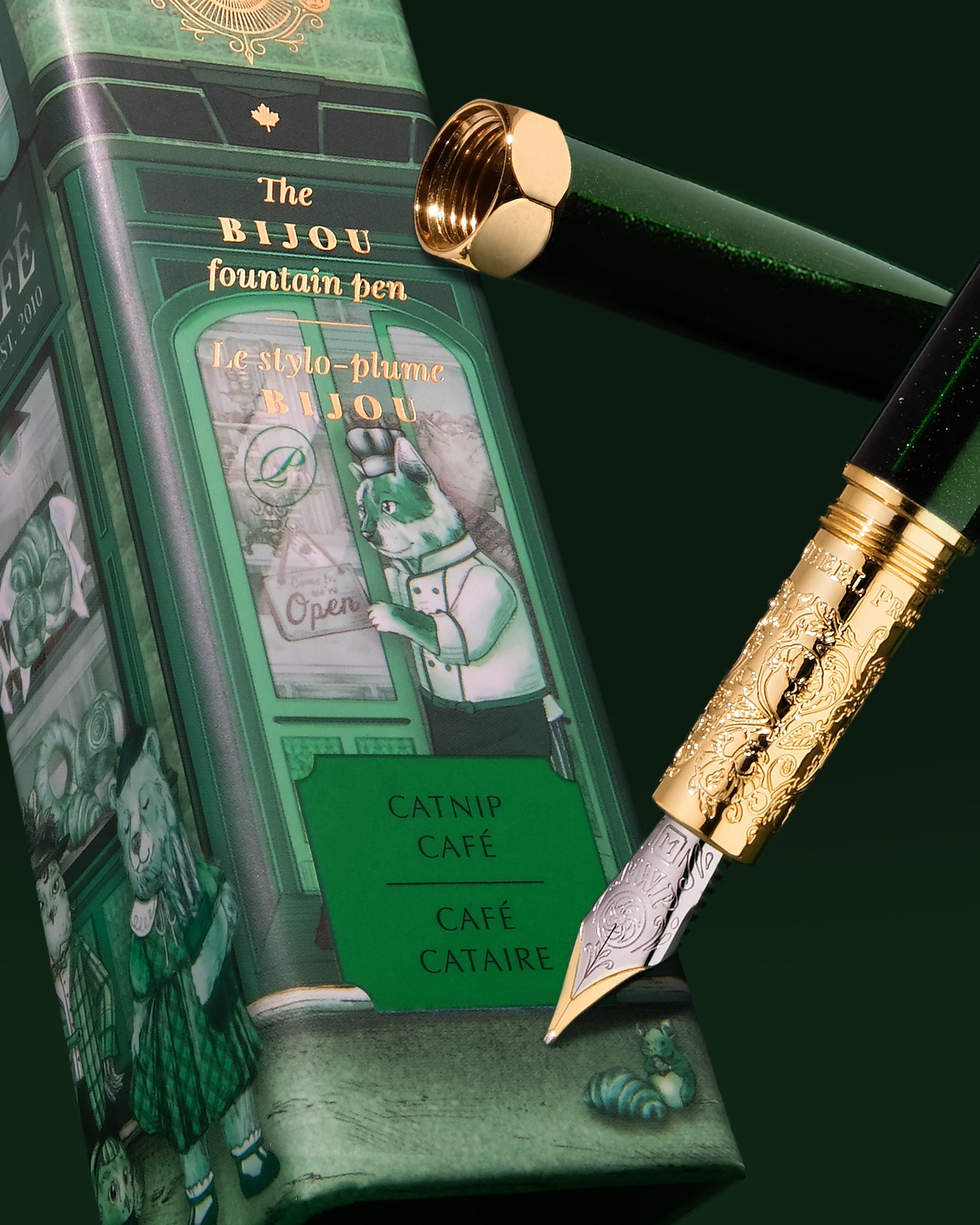 The Bijou Fountain Pen - Catnip Café