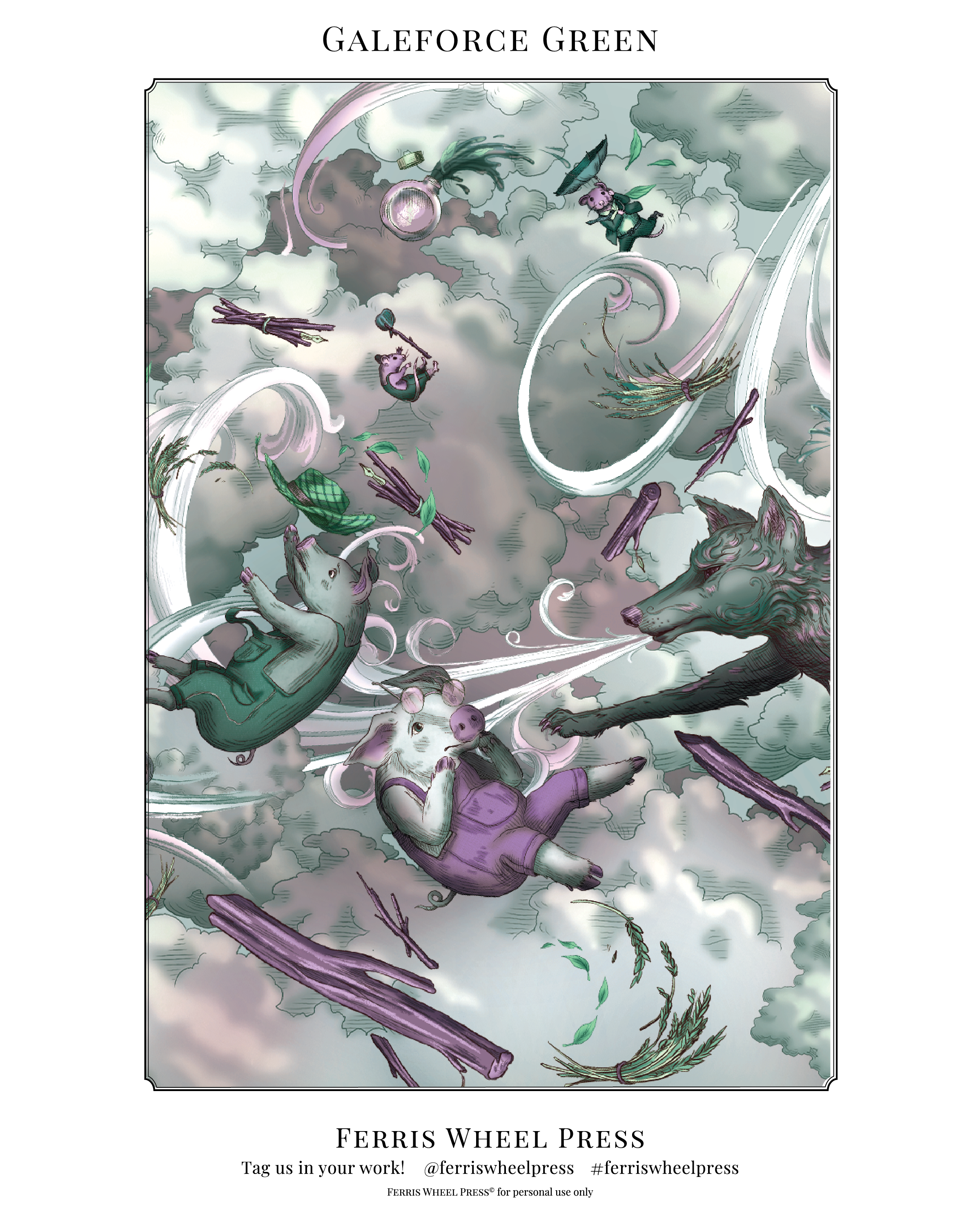 Digital Download - Galeforce Green