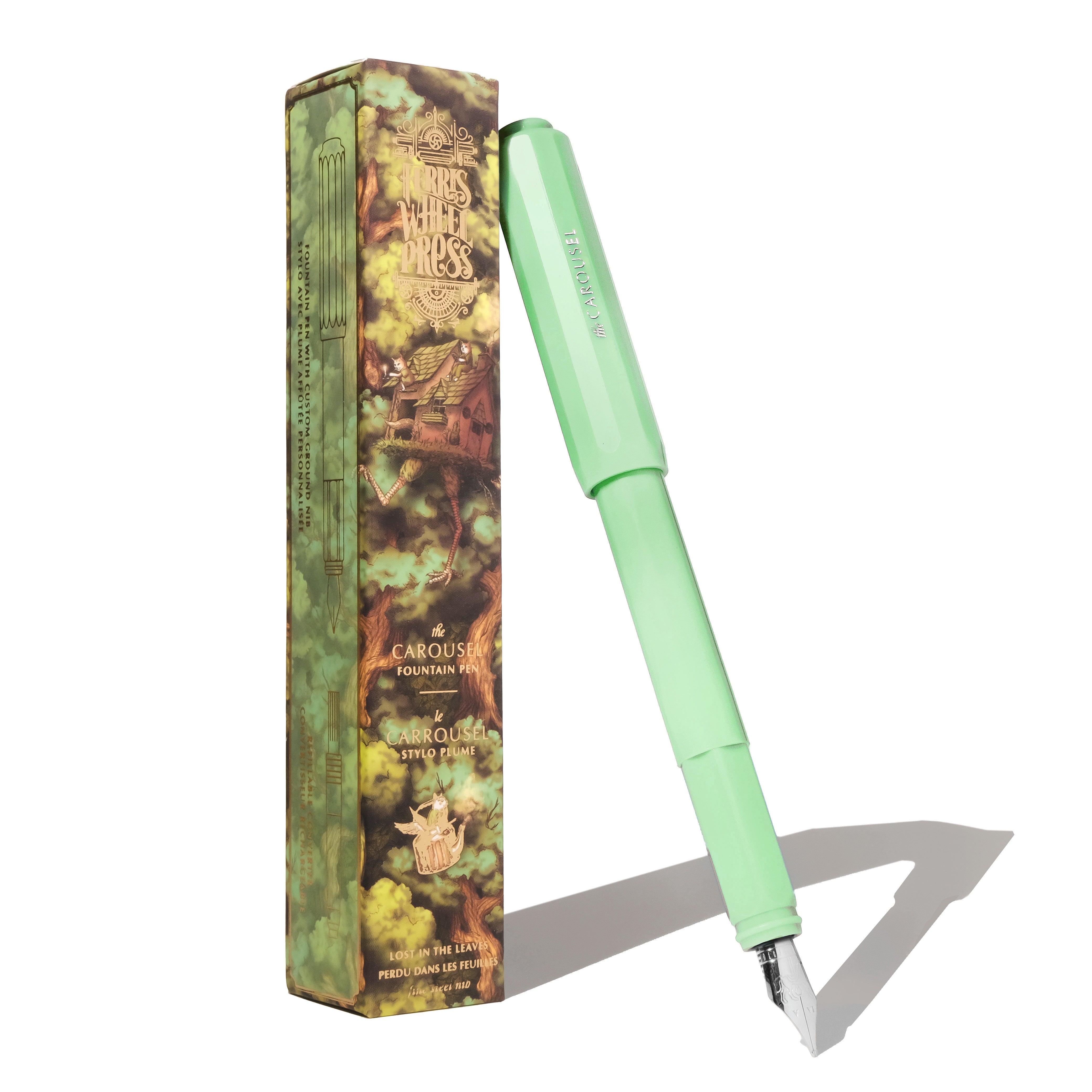 The Carousel Fountain Pen - Lost in the Leaves
