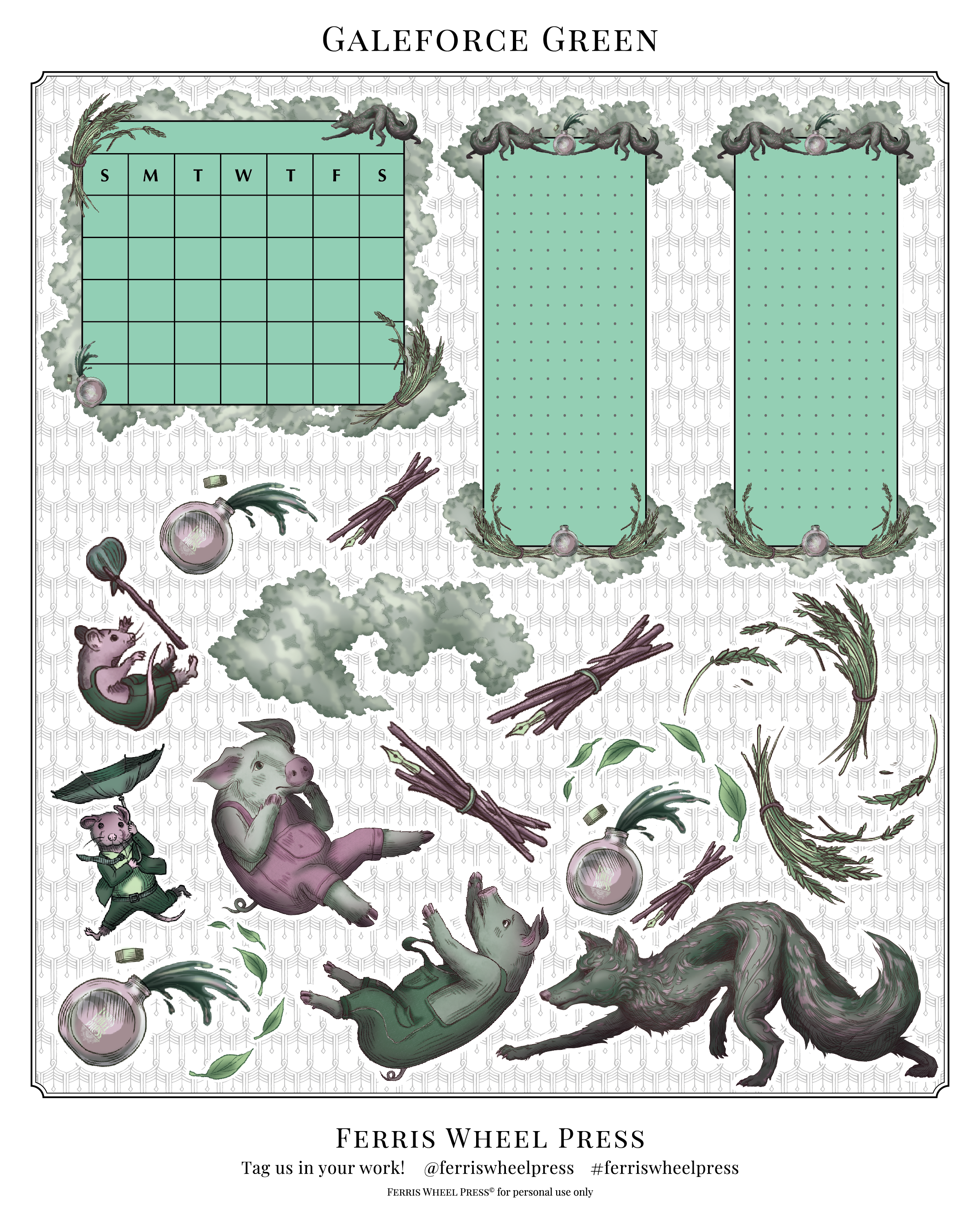 Digital Download - Galeforce Green