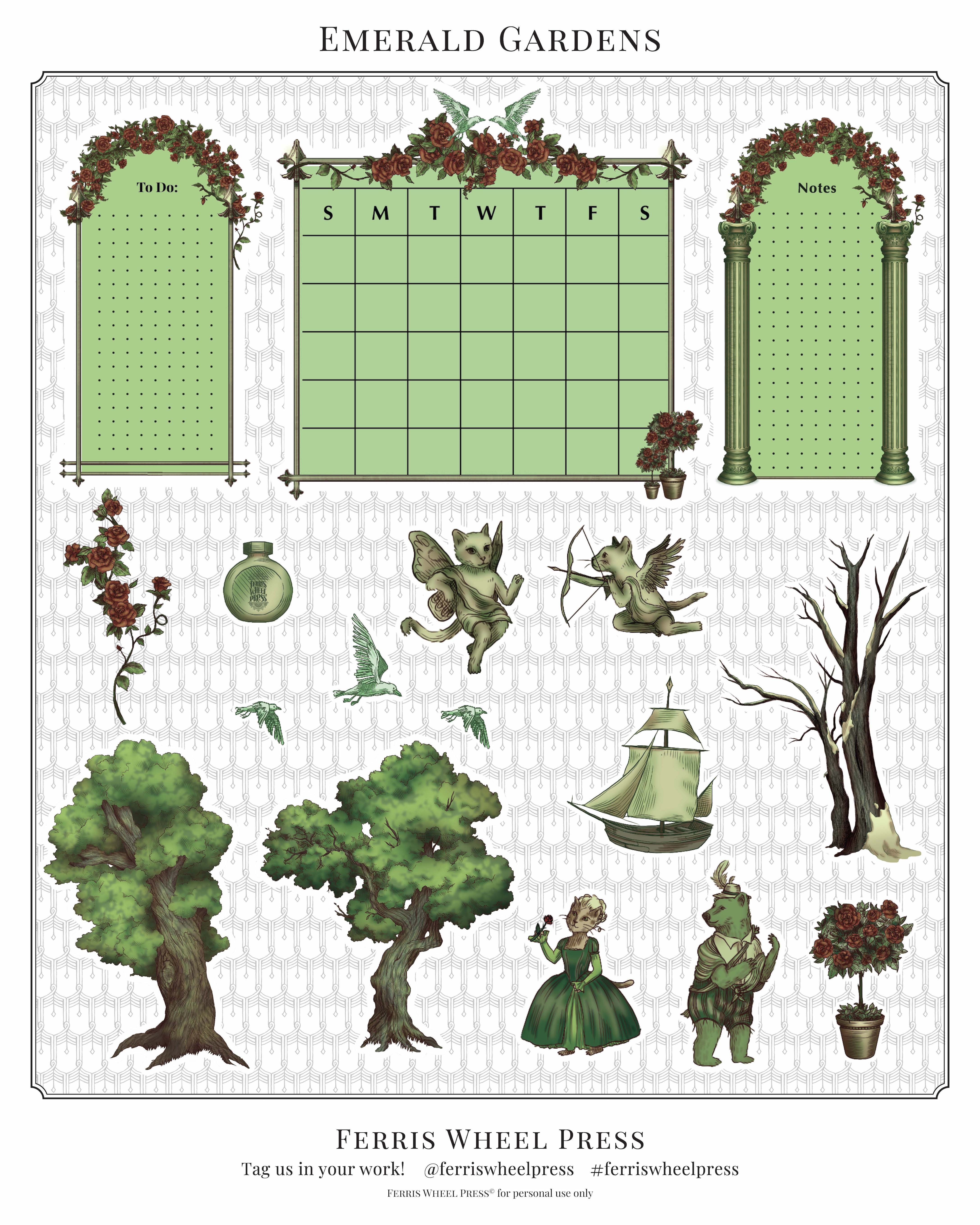 Digital Download - Emerald Gardens