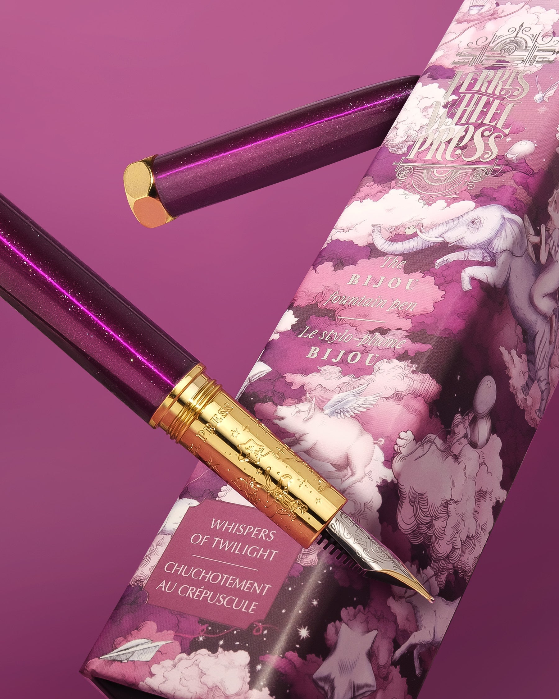 The Bijou Fountain Pen - Whispers of Twilight
