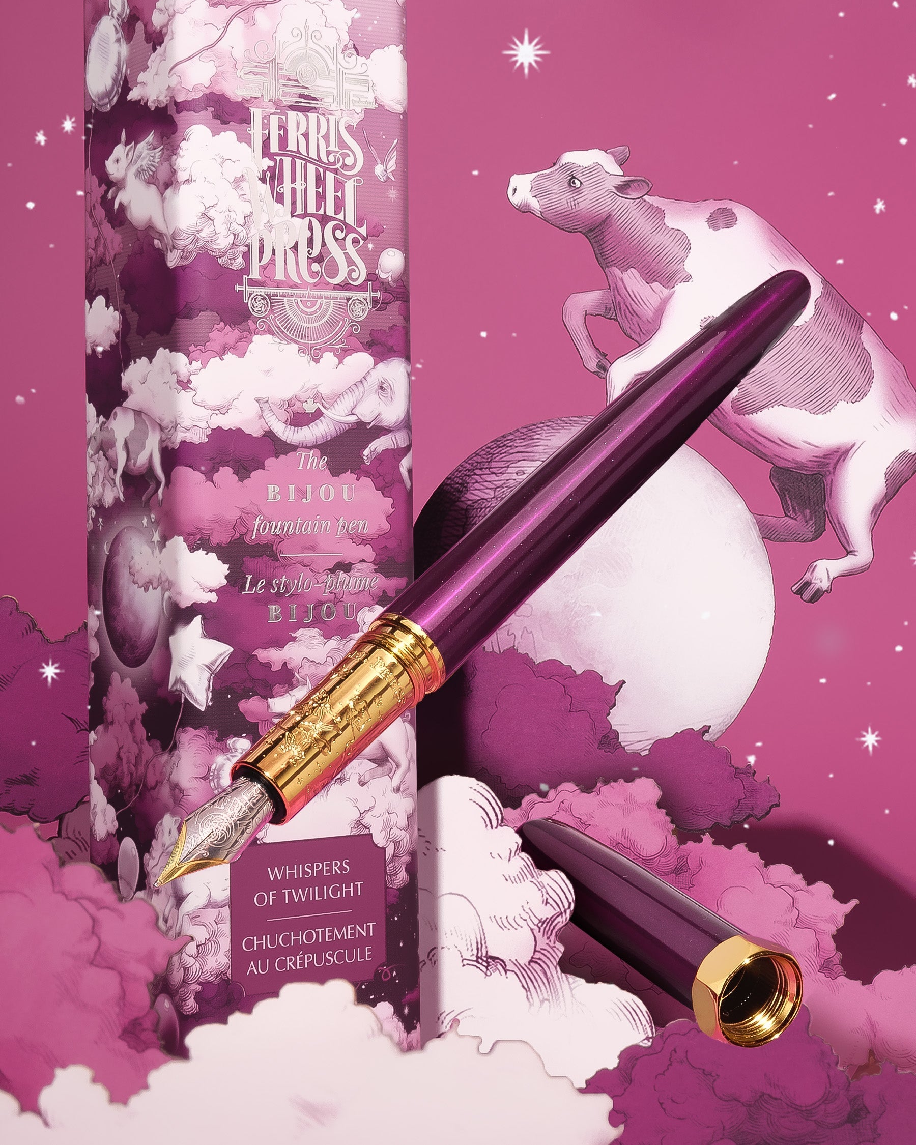 The Bijou Fountain Pen - Whispers of Twilight