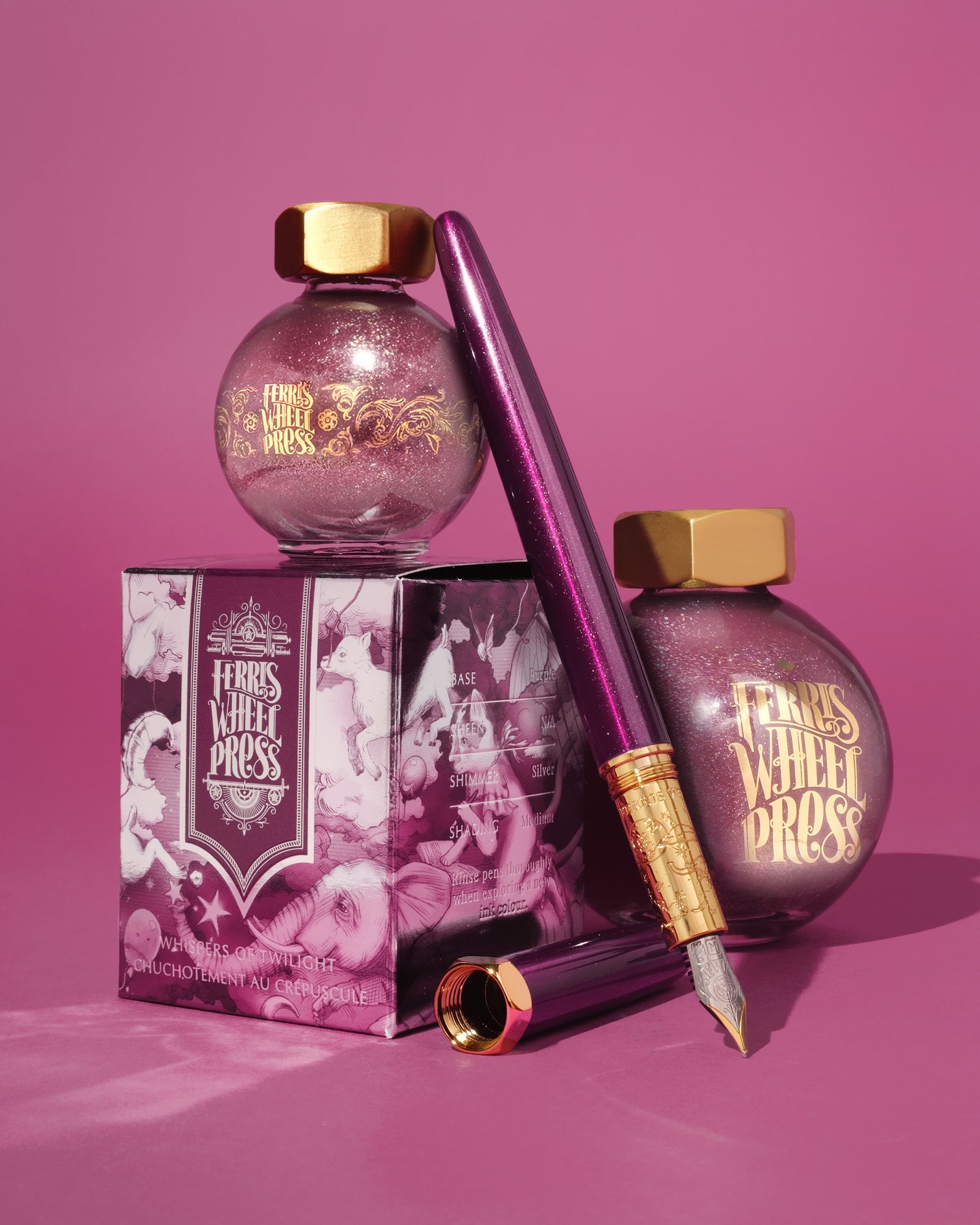 The Bijou Fountain Pen - Whispers of Twilight