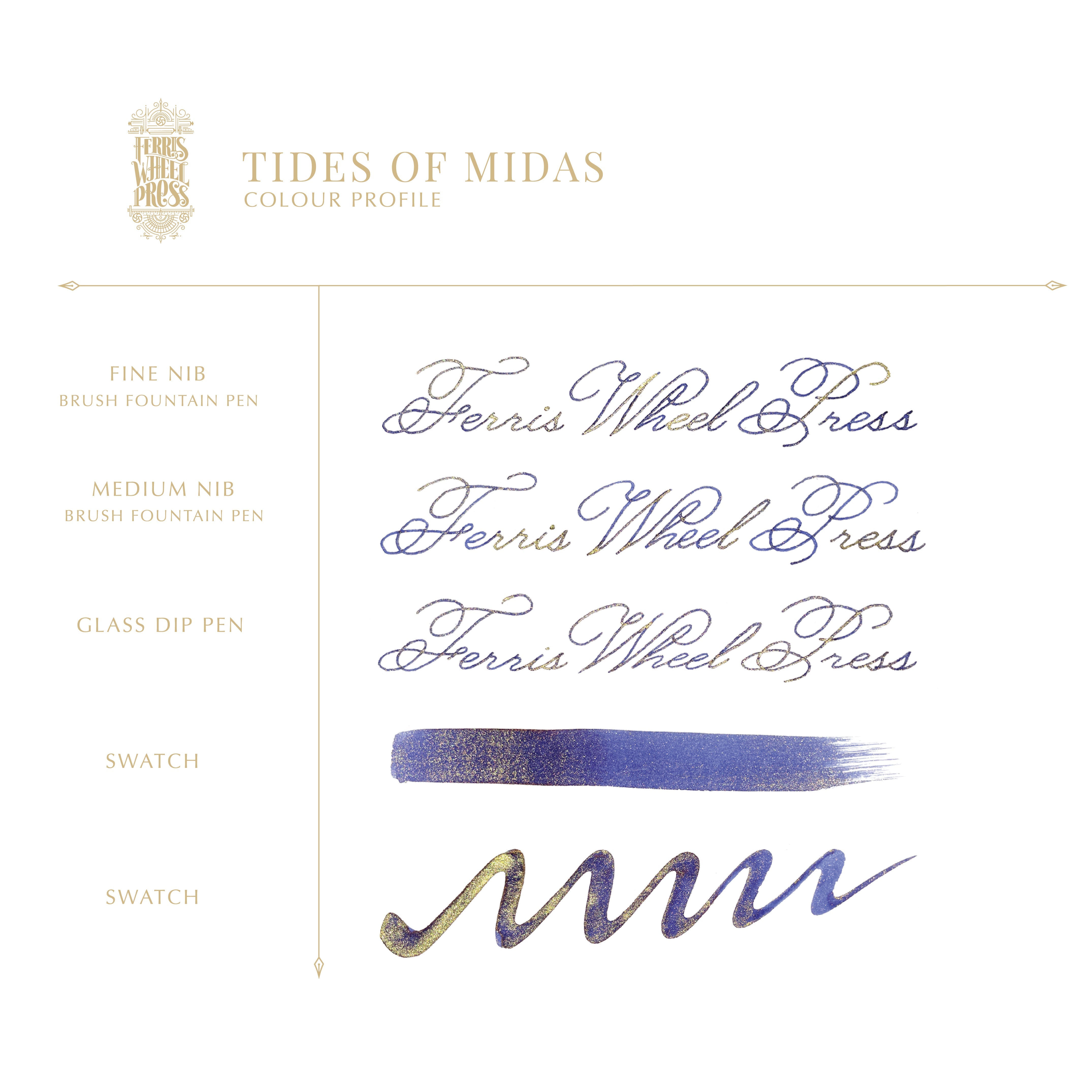 FerriTales | King Midas | Tides of Midas 85ml Ink