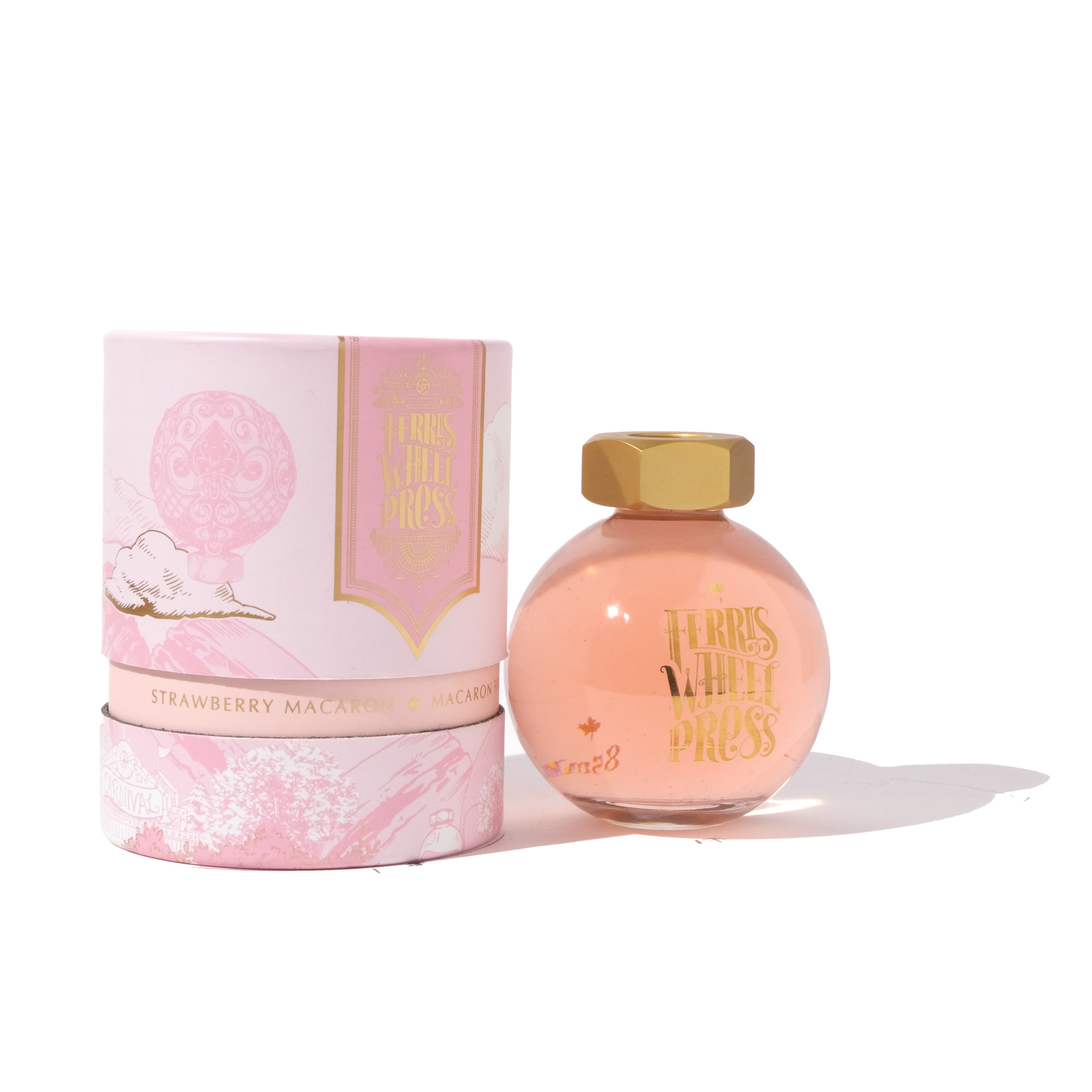 Strawberry Macaron - Ferris Wheel Press